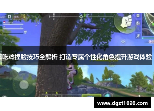 吃鸡捏脸技巧全解析 打造专属个性化角色提升游戏体验